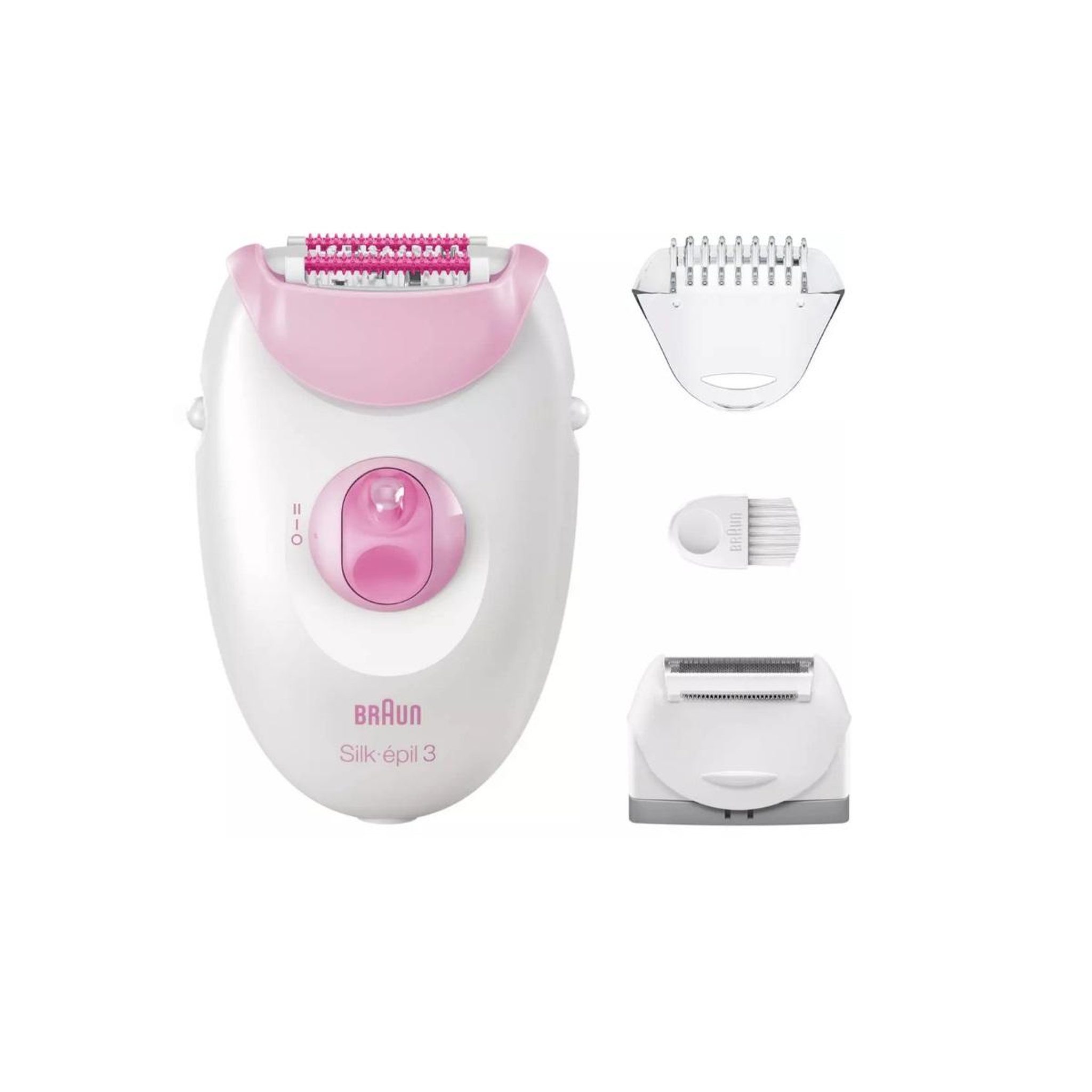 Voir la diapositive 2 : BRAUN Epilateur rechargeable étanche - SE3-031