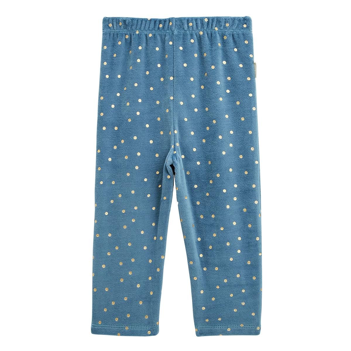 Petit Béguin Pyjama bébé 2 pièces en velours Bichette