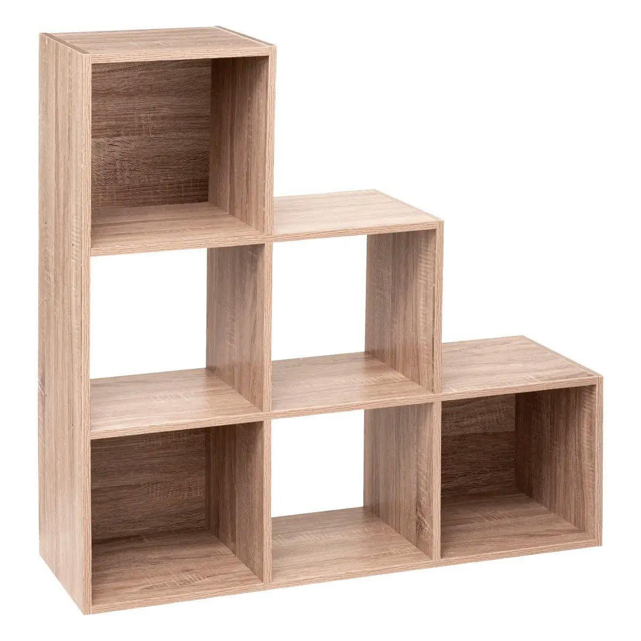 FIVE Étagère escalier 6 cases  mix n'modul  102cm naturel