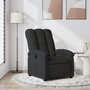 Voir la diapositive 1 : VIDAXL Fauteuil inclinable Noir Tissu