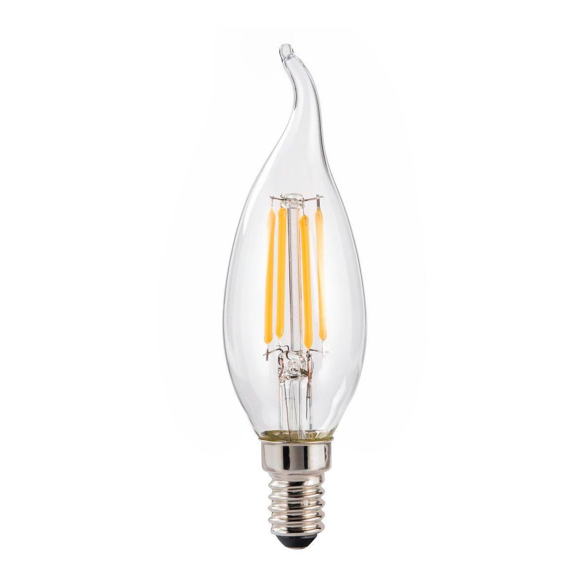Voir la diapositive 1 : XAVAX Ampoule LED connectée LED E14 4W Flamme
