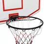VIDAXL Panneau de basket-ball Blanc 109x71x3 cm Polyethylene