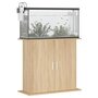 Voir la diapositive 3 : VIDAXL Support pour aquarium chêne sonoma 81x36x73cm bois d ingénierie