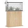 Voir la diapositive 3 : VIDAXL Support pour aquarium chêne sonoma 81x36x73cm bois d ingénierie