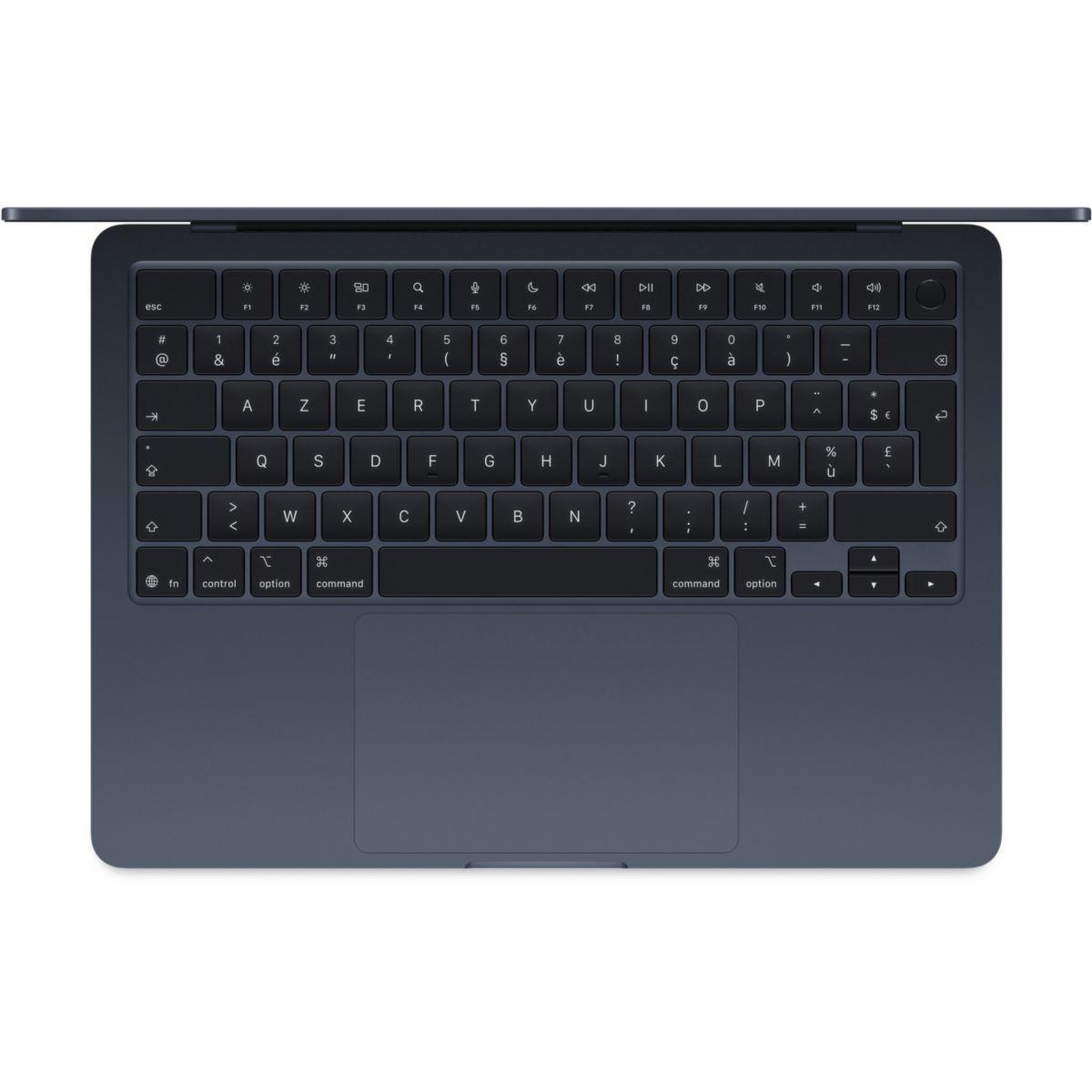 Voir la diapositive 2 : APPLE Ordinateur Apple Air 13,6  Puce M4 CPU 10 / GPU 10 coeurs Mémoire RAM 16Go Stockage 512Go SSD Retina Minuit