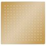 Voir la diapositive 2 : VIDAXL Pomme de douche pluie Acier inoxydable 25x25 cm Carree Dore