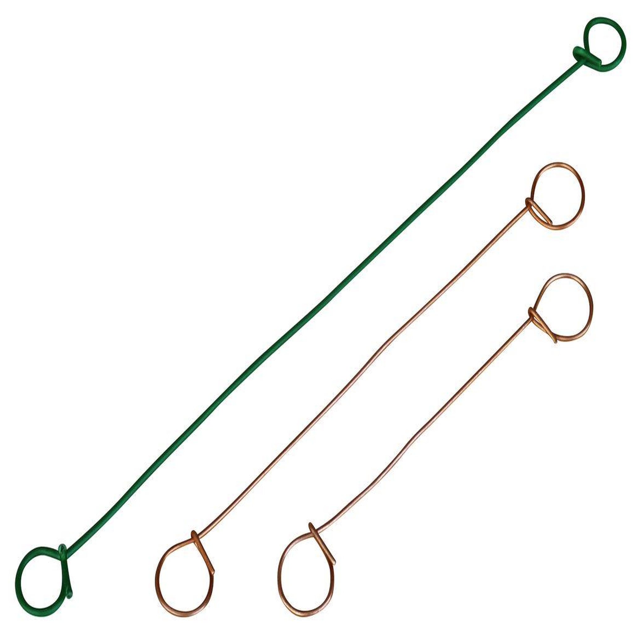 OUTIFRANCE Boite de 1000 liens métalliques à boucles 180 mm