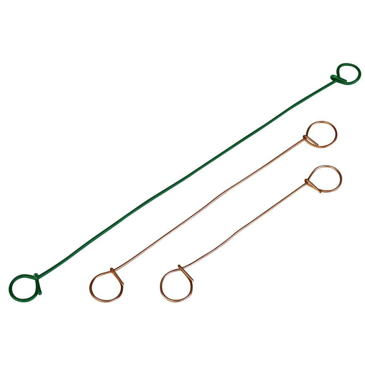 OUTIFRANCE Boite de 1000 liens métalliques à boucles 180 mm