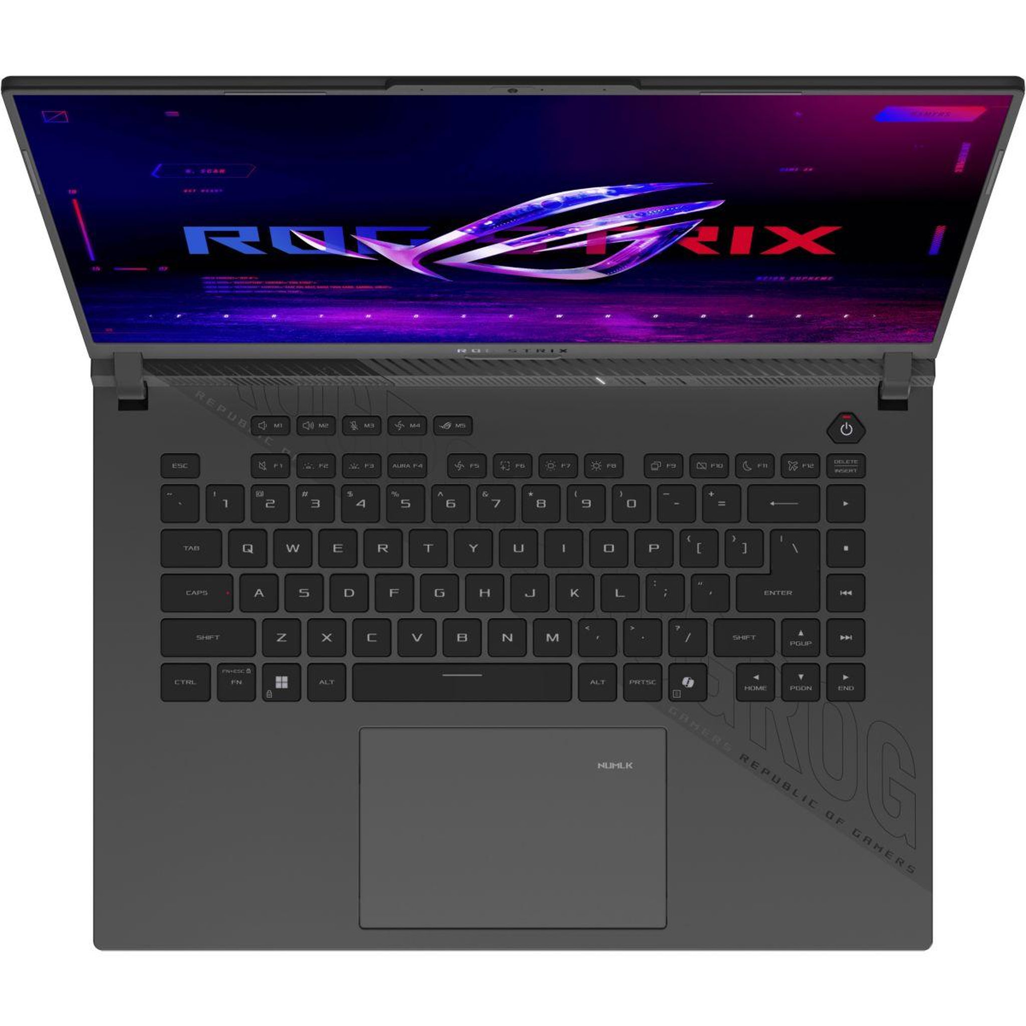 Voir la diapositive 3 : ASUS PC Gamer Rog Strix 16  WQXGA 240Hz AMD Ryzen 9 8940HX Nvidia GeForce RTX 5070 32 Go RAM DDR5 SSD 1 To G16