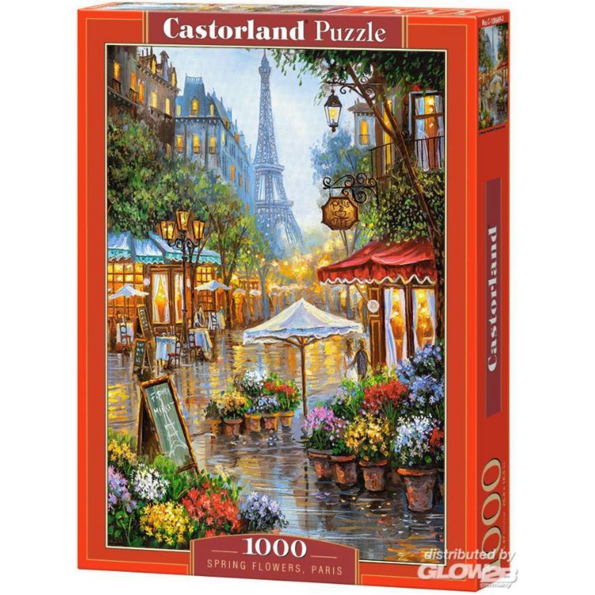 Castorland Puzzle 1000 pièces : Marché aux fleurs à Paris