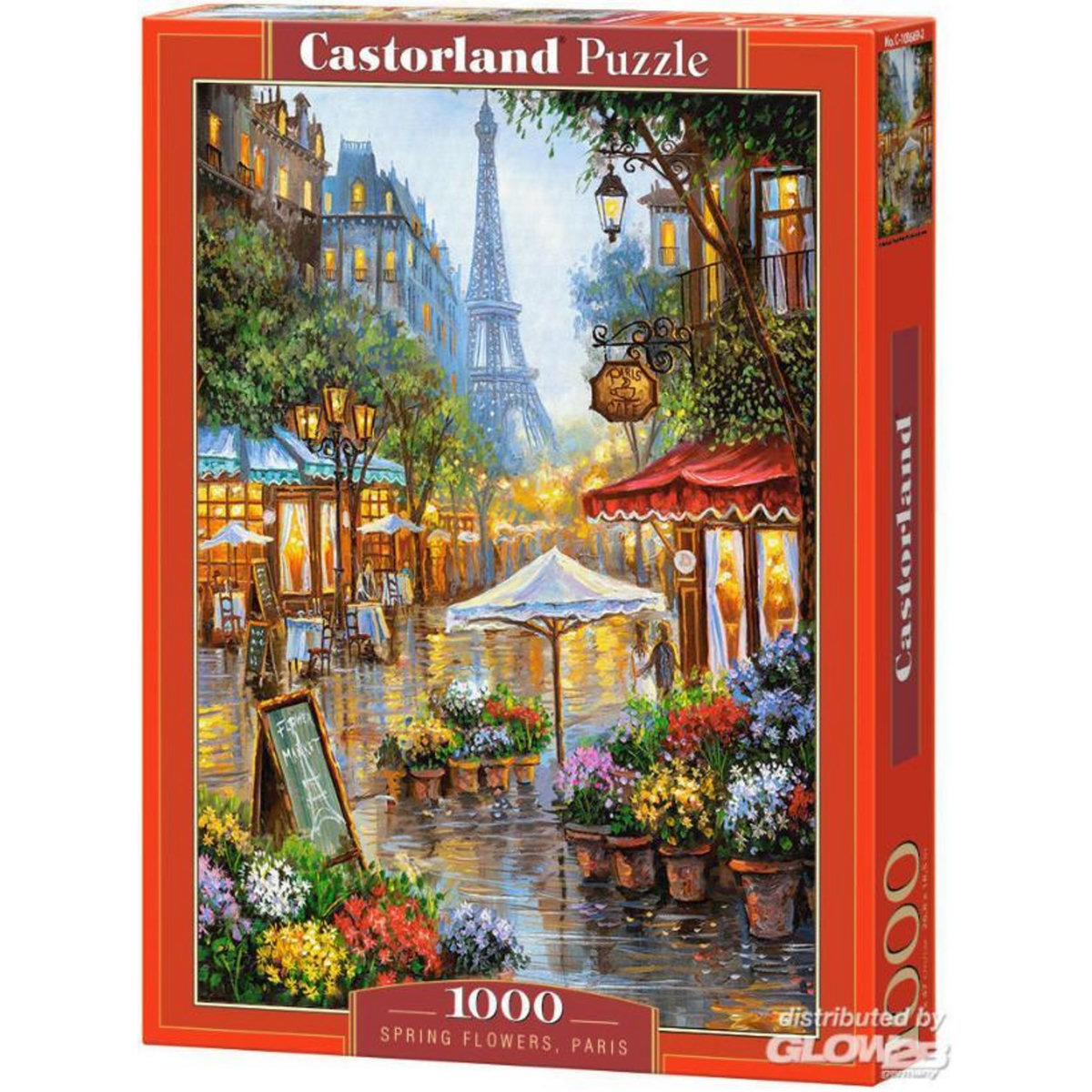 Castorland Puzzle 1000 pièces : Marché aux fleurs à Paris