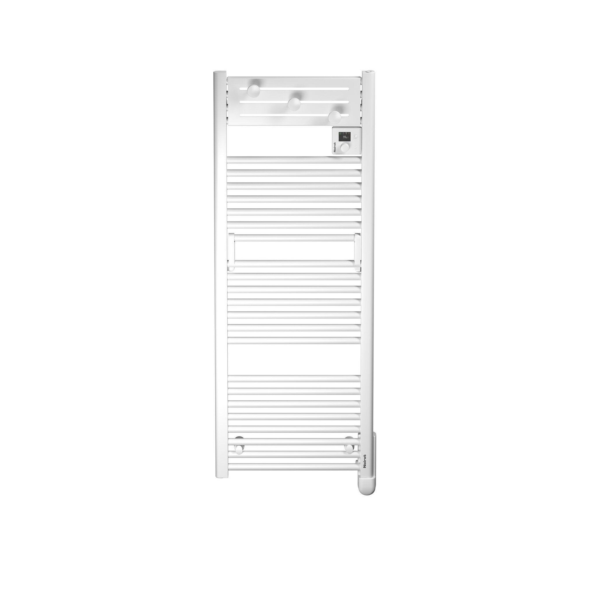 NOIROT Sèche-serviettes électrique à inertie fluide - actibain connect 750 w - blanc - vertical - connecté