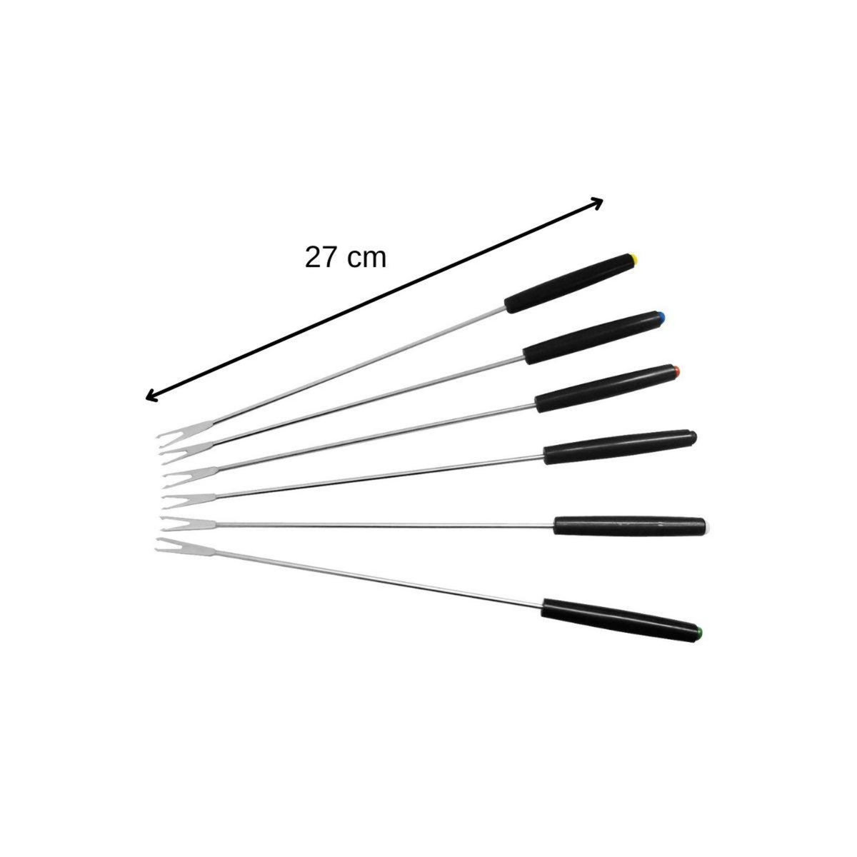 Fackelmann Lot de 6 fourchettes à fondue savoyarde Fackelmann
