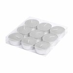 Paris Prix Lot de 9 Bougies Parfumées Chauffe-Plat  Gaïa  3cm Musc