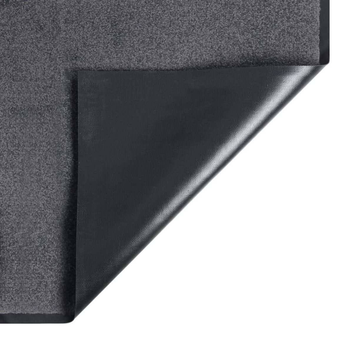 VIDAXL Paillasson Anthracite 80x120 cm