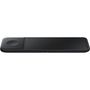 Voir la diapositive 4 : Samsung Chargeur induction Trio USB-C + chargeur secteur Noir