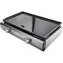 Voir la diapositive 5 : Riviera & Bar Plancha électrique QPL1060 émaillée 2 brûleurs à poser, 57x35 cm