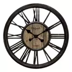 ATMOSPHERA Horloge Murale Vintage  Liam  44cm Noir