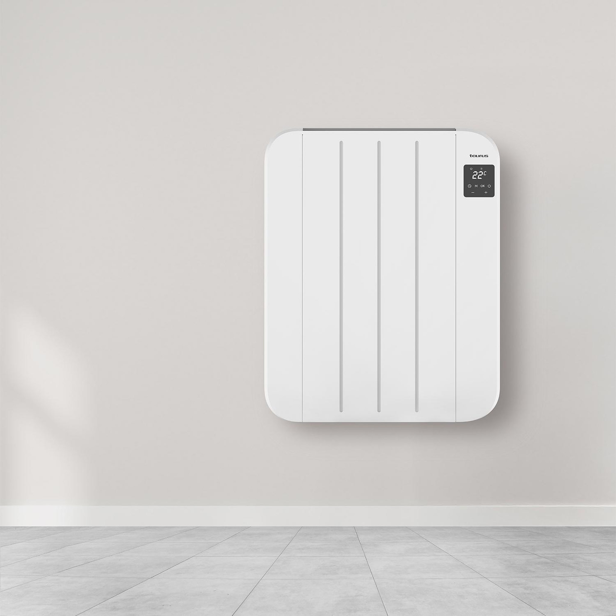 Voir la diapositive 5 : Taurus Radiateur électrique 1000w blanc - NEPAL 1000
