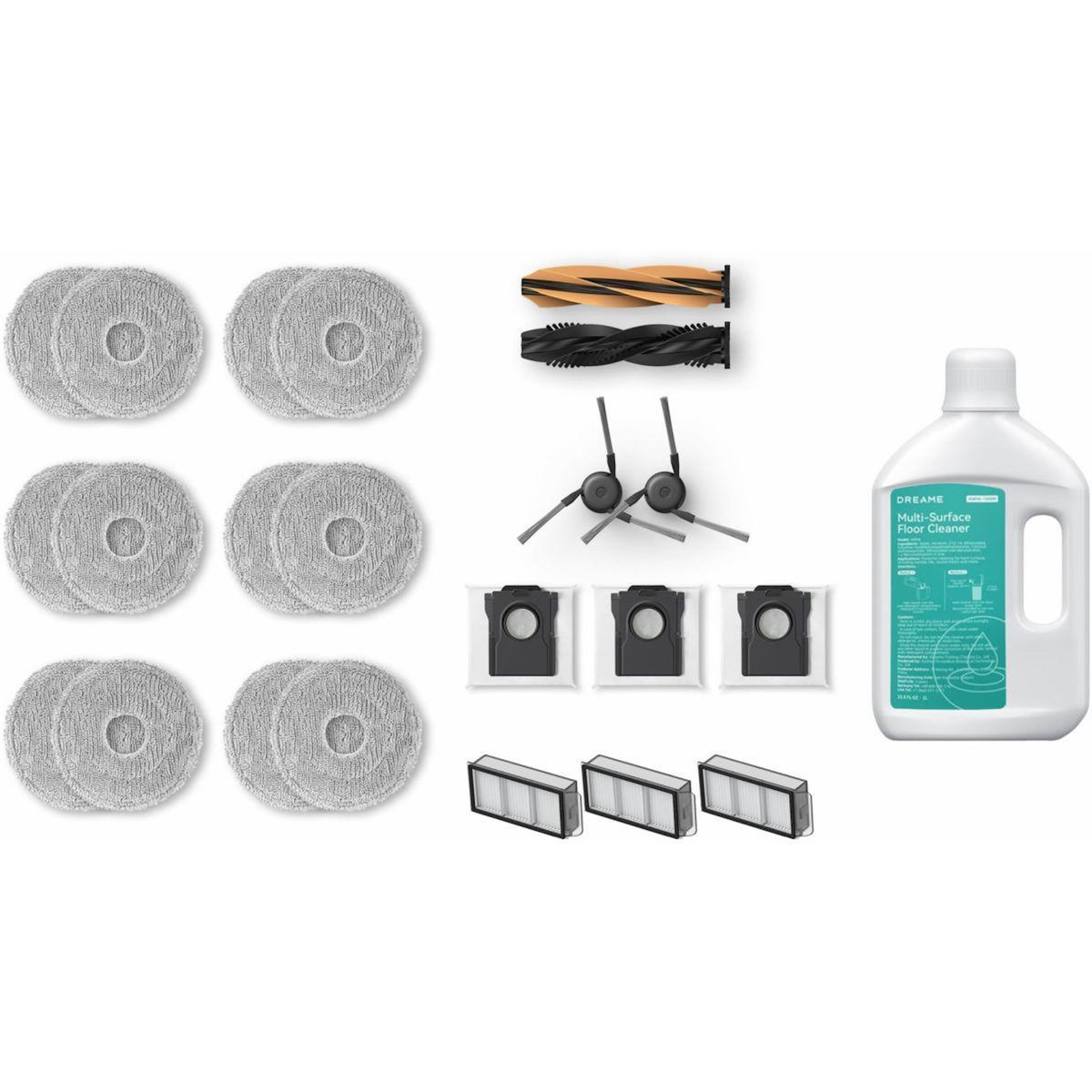 DREAME Kit accessoires pour aspirateur robot laveur