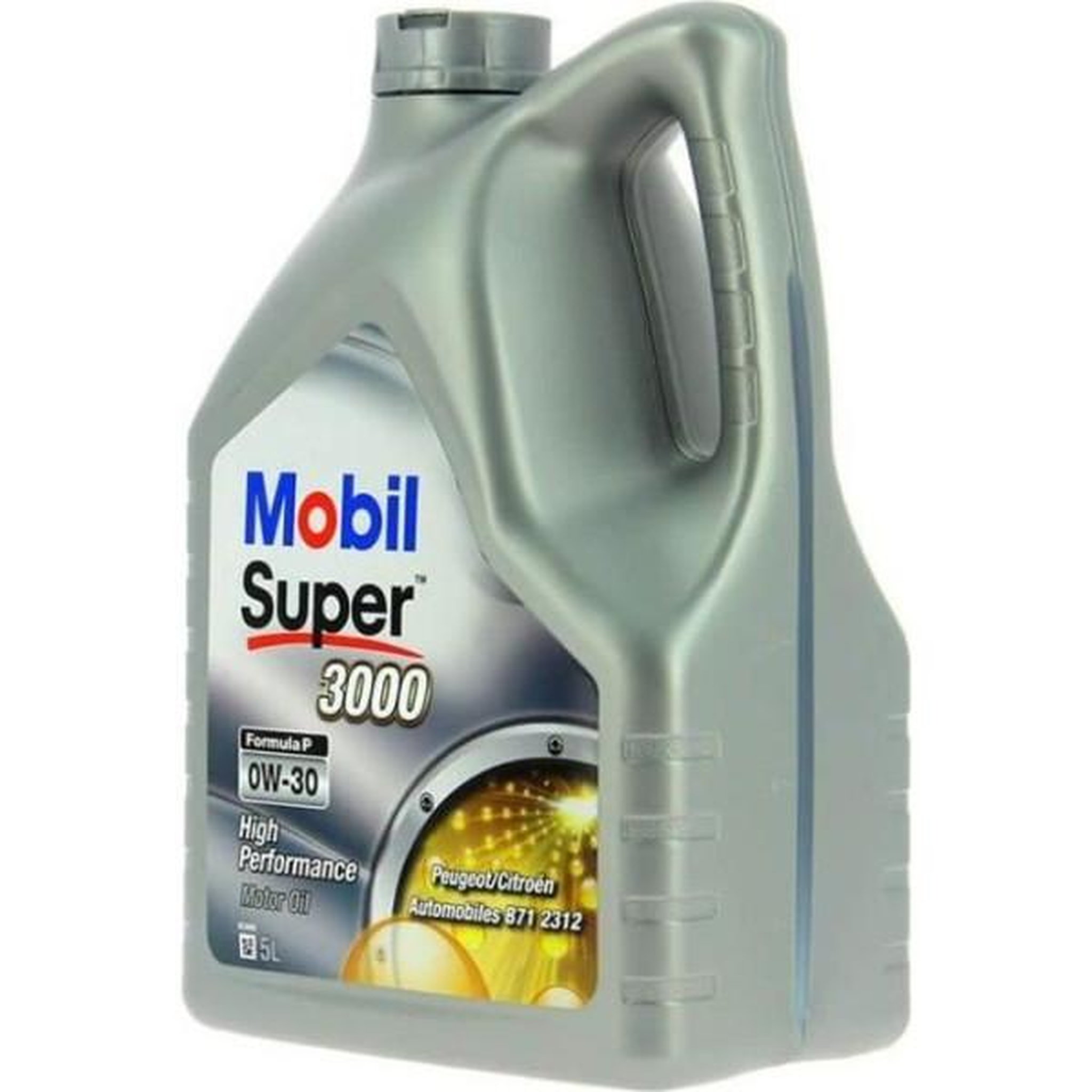 MOBIL MOBIL Huile-Additif SUPER 3000 Formula-P - Synthetique / 0W30 / 5L