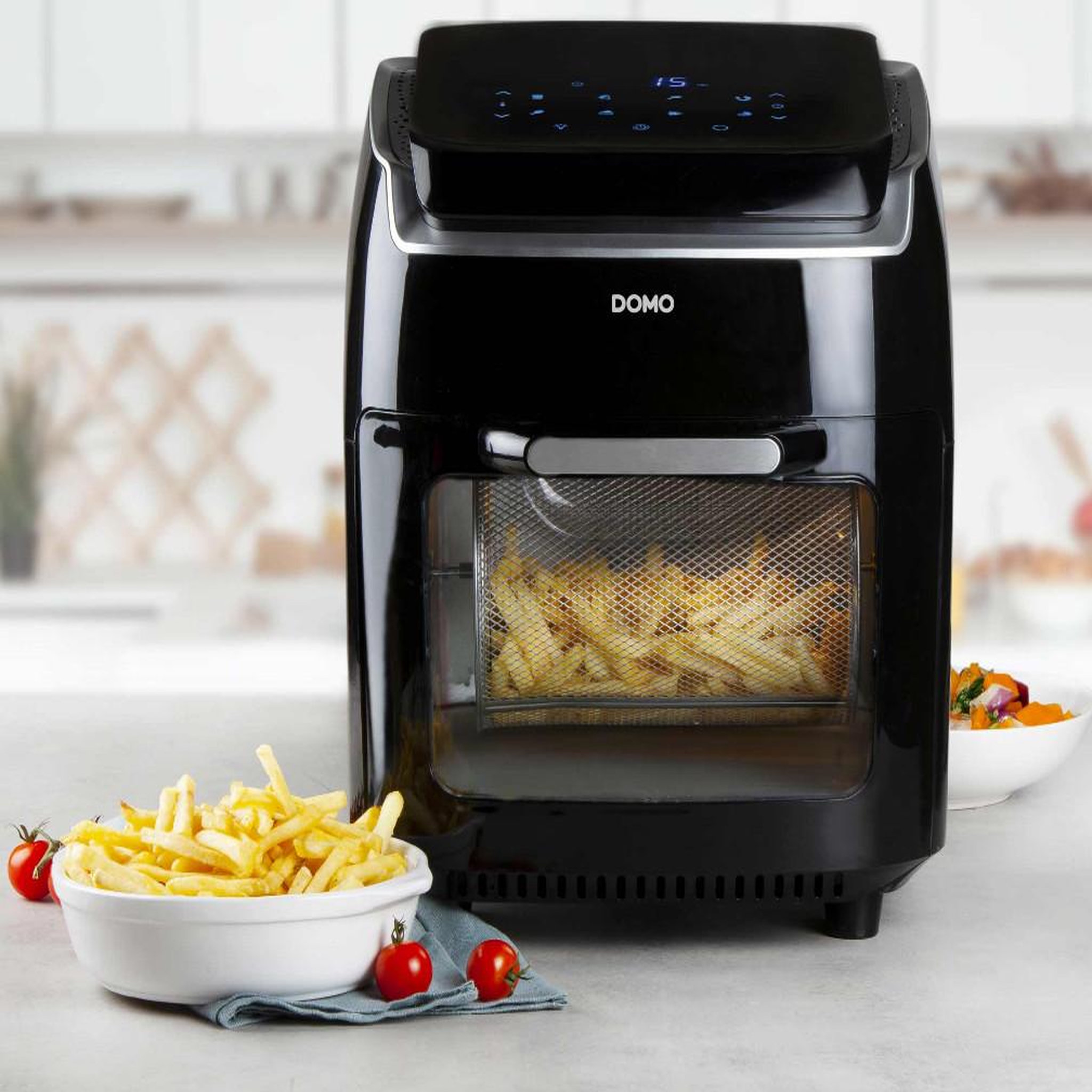 Voir la diapositive 6 : Domo Friteuse sans huile 10l 1800w noir - do534fr