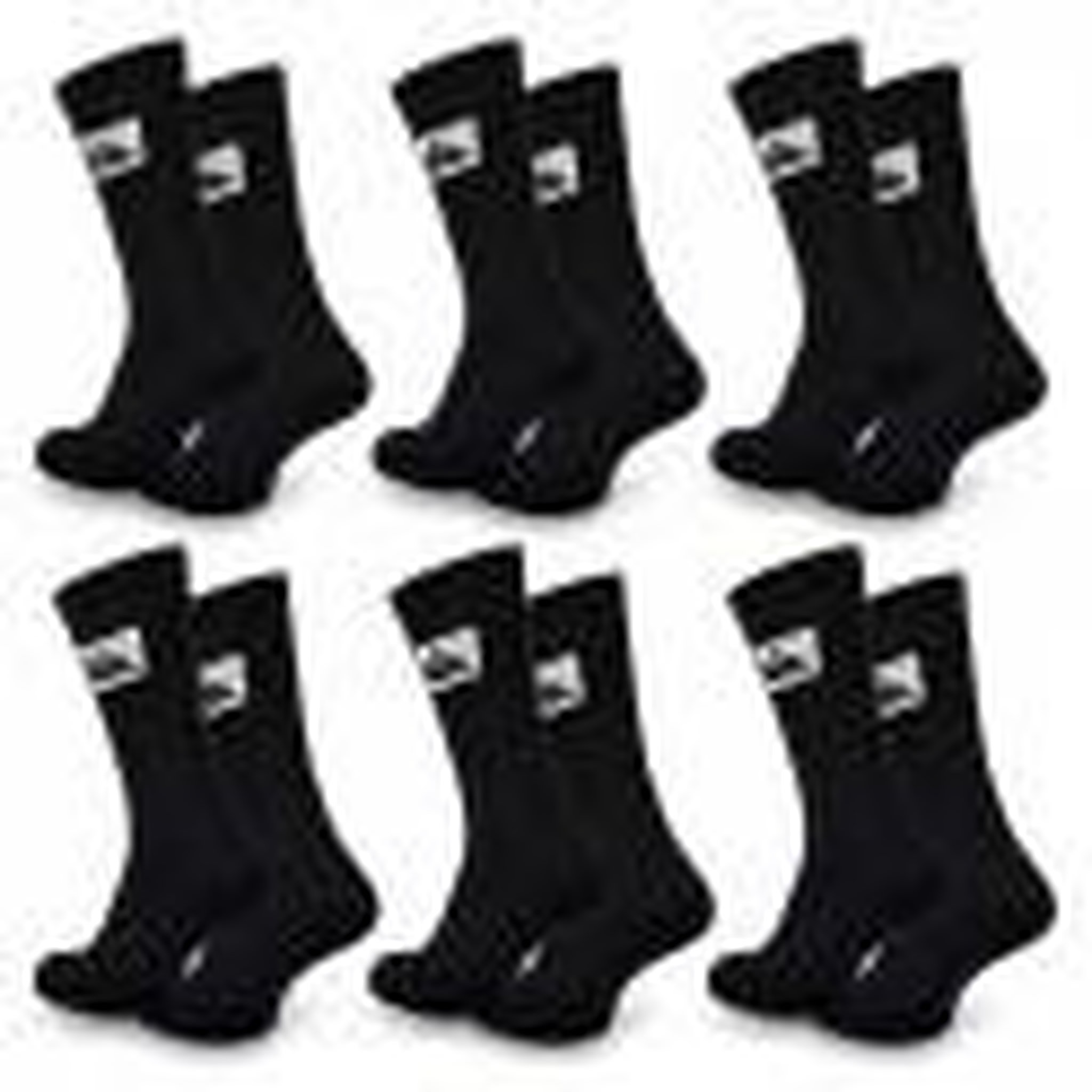 Voir la diapositive 5 : QUIKSILVER Quiksilver Pack de Chaussettes Enfant Crew – Lot 6 Paires Sport Cushioned