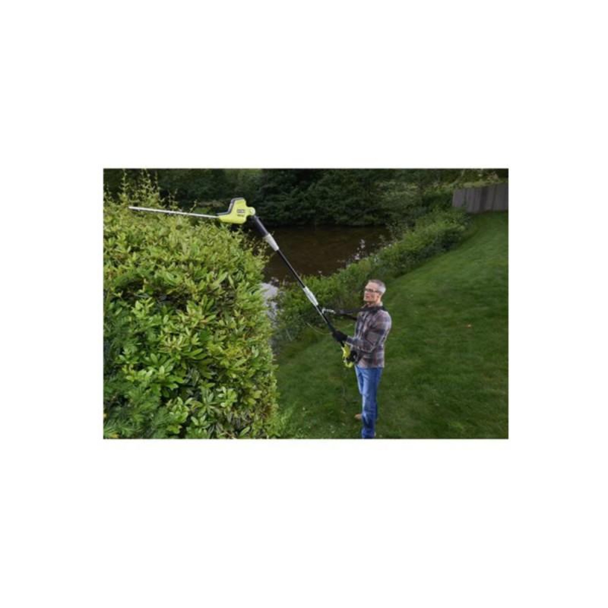 Voir la diapositive 2 : Ryobi Taille-haies électrique sur perche ryobi - rpt4545e - 450 w