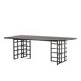 Voir la diapositive 4 : Paris Prix Table à Manger Design  Ystad  220cm Noir