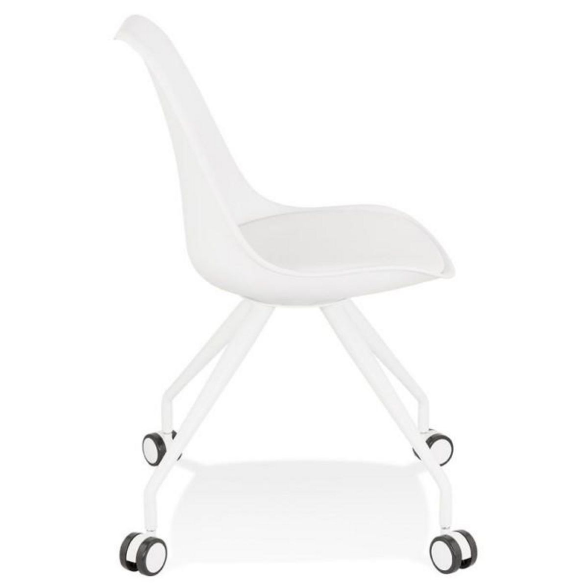 Paris Prix Chaise de Bureau Design  Laxina  92cm Blanc