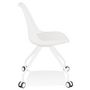 Voir la diapositive 3 : Paris Prix Chaise de Bureau Design  Laxina  92cm Blanc