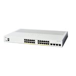 Cisco Commutateur réseau Cisco Catalyst 1300-24P-4G avec 24 ports Ethernet et 4 ports uplink SFP