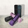 VIVEZEN Tapis de yoga, de gym, d'exercices 180 x 60 x 1 cm + sangle de transport