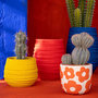 Voir la diapositive 3 : Paris Prix Vase en Céramique  Fiesta  23cm Rouge