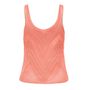 Voir la diapositive 2 : JACQUELINE DE YONG Top Crochet  Corail Femme Jdy 15226348