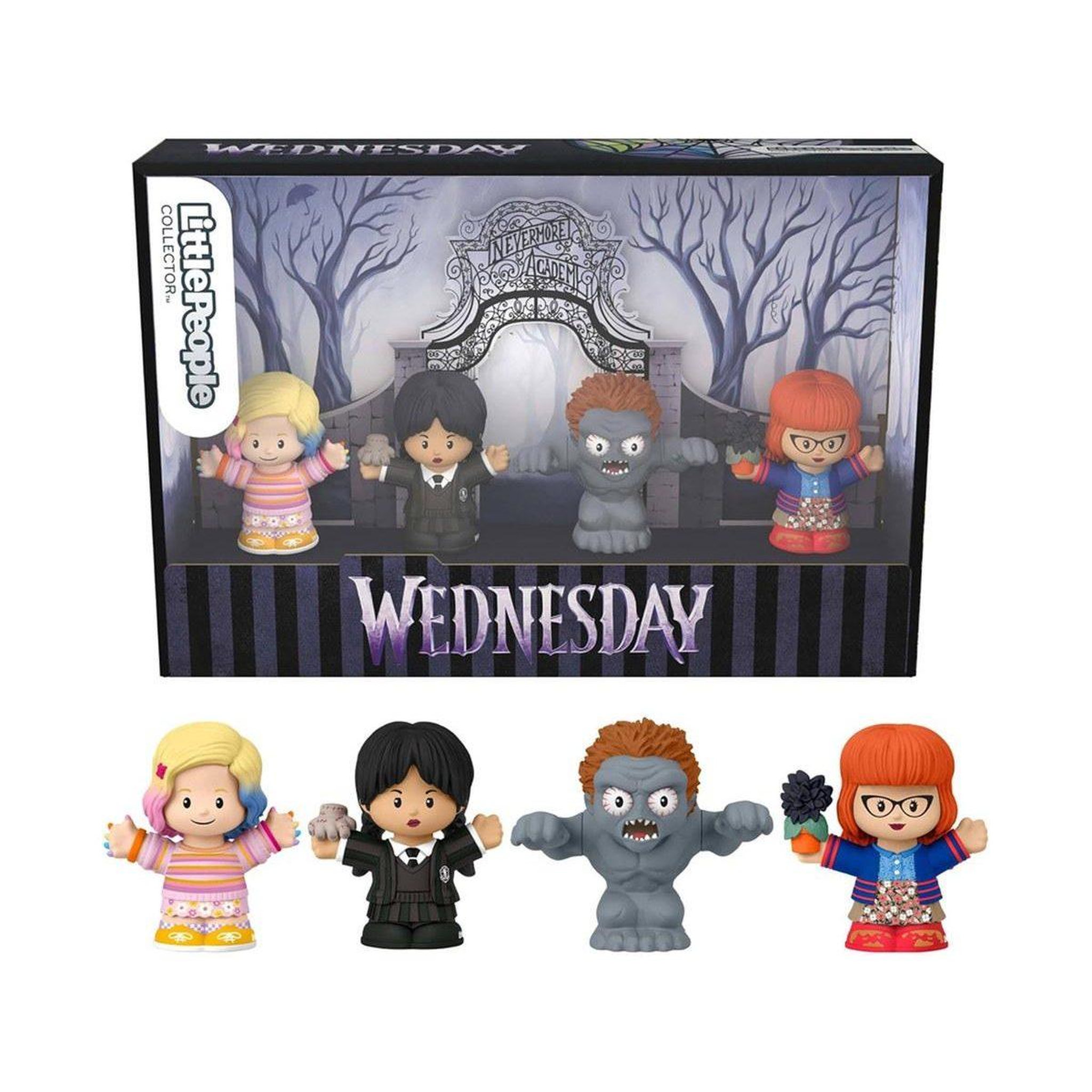 MATTEL Coffret Collector Wednesday Mercredi 4 figurines