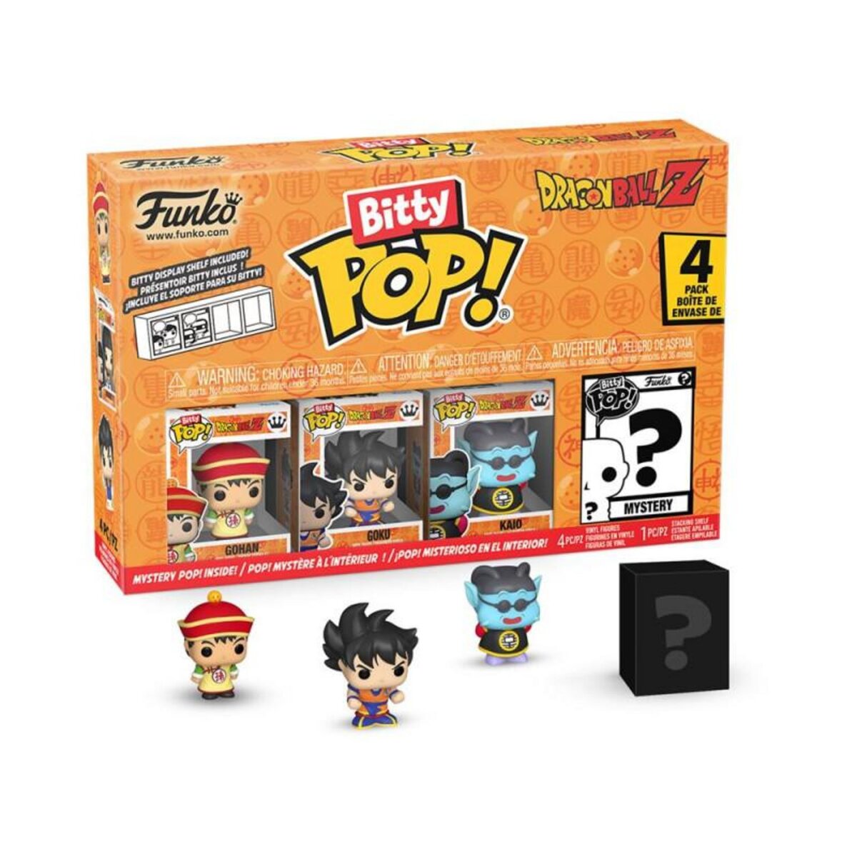 Funko Pack 4 Figurines Funko Bitty Pop Dragon Ball Z Gohan