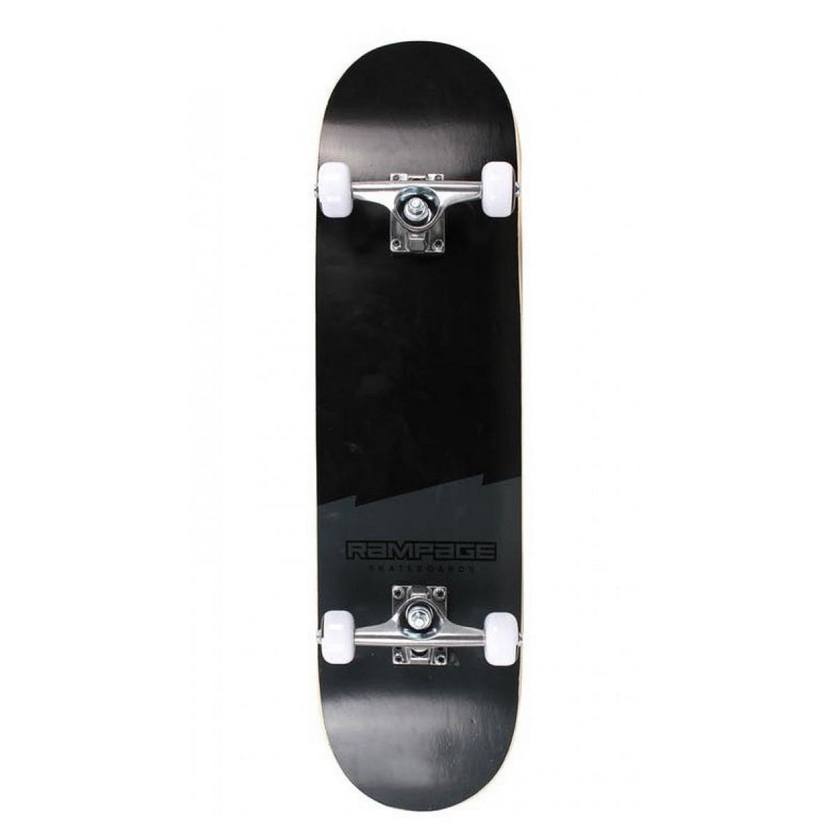 Icare Skateboard RAMPAGE uni noir en 7,75'