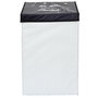 Voir la diapositive 2 : Paris Prix Panier à Linge Pliable  Garçon  58cm Noir & Blanc