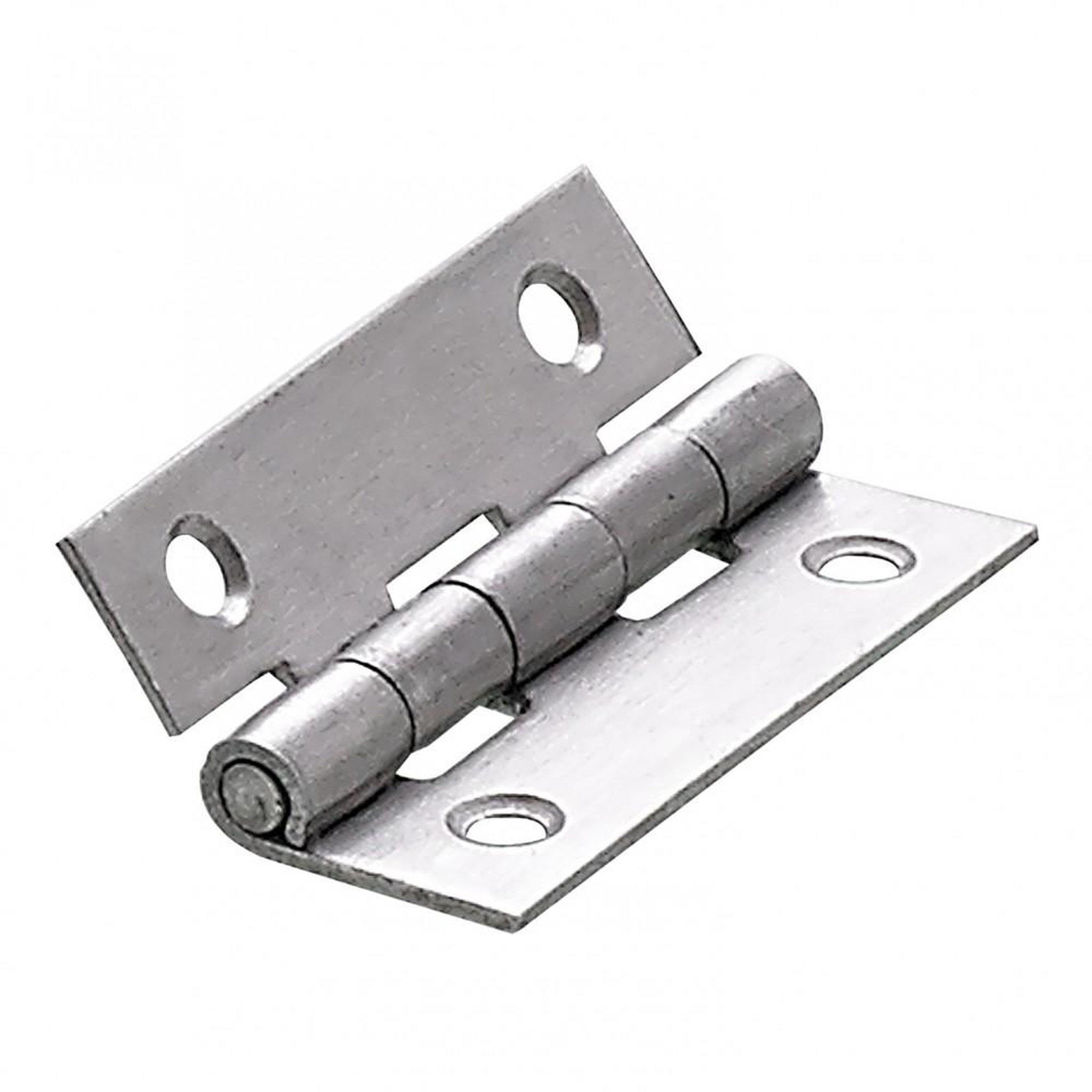 CENTRALE BRICO Charnière universelle inox pour meuble, L.40 x l.25 mm