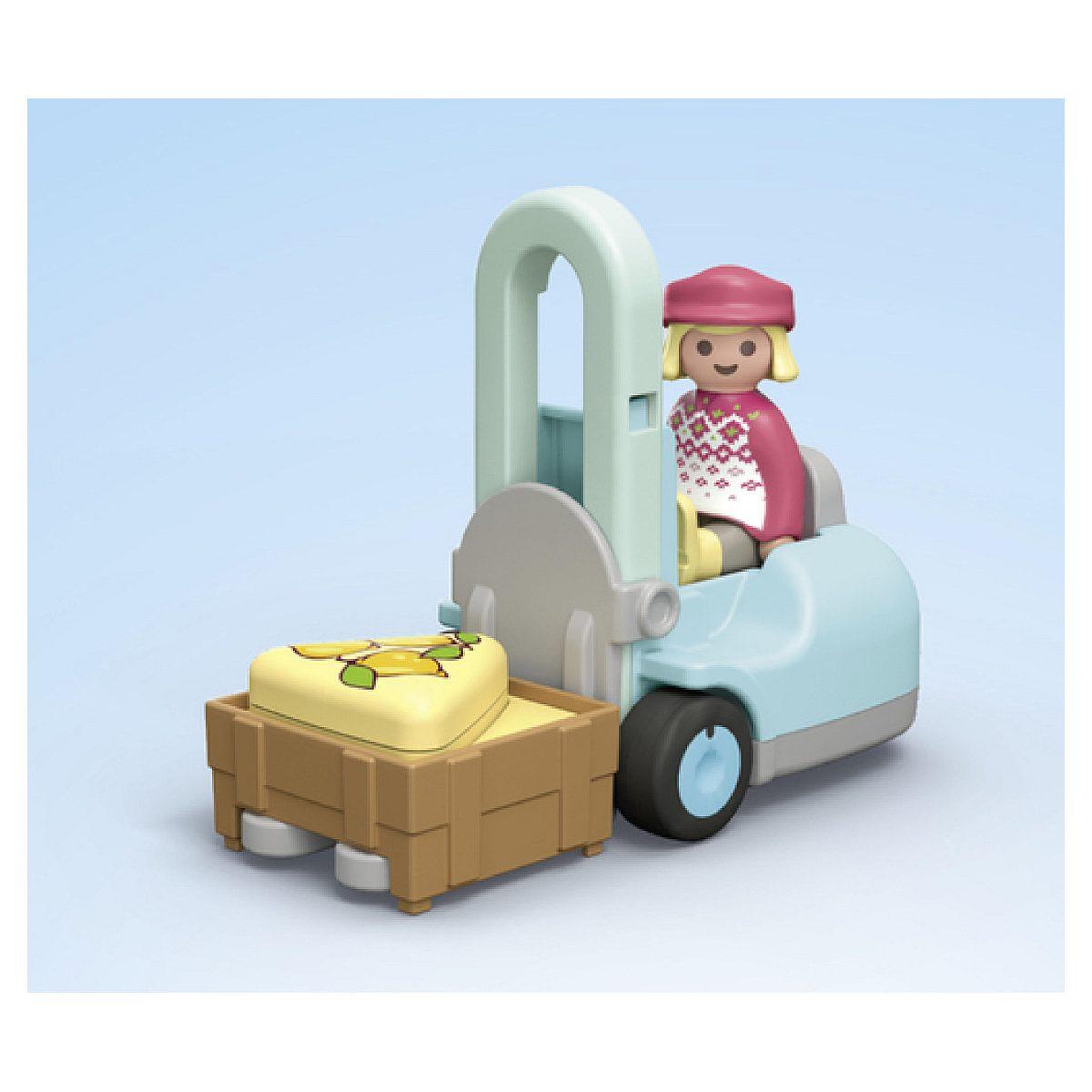 Voir la diapositive 4 : PLAYMOBIL 71691  junior : etal de fruits et légumes bio