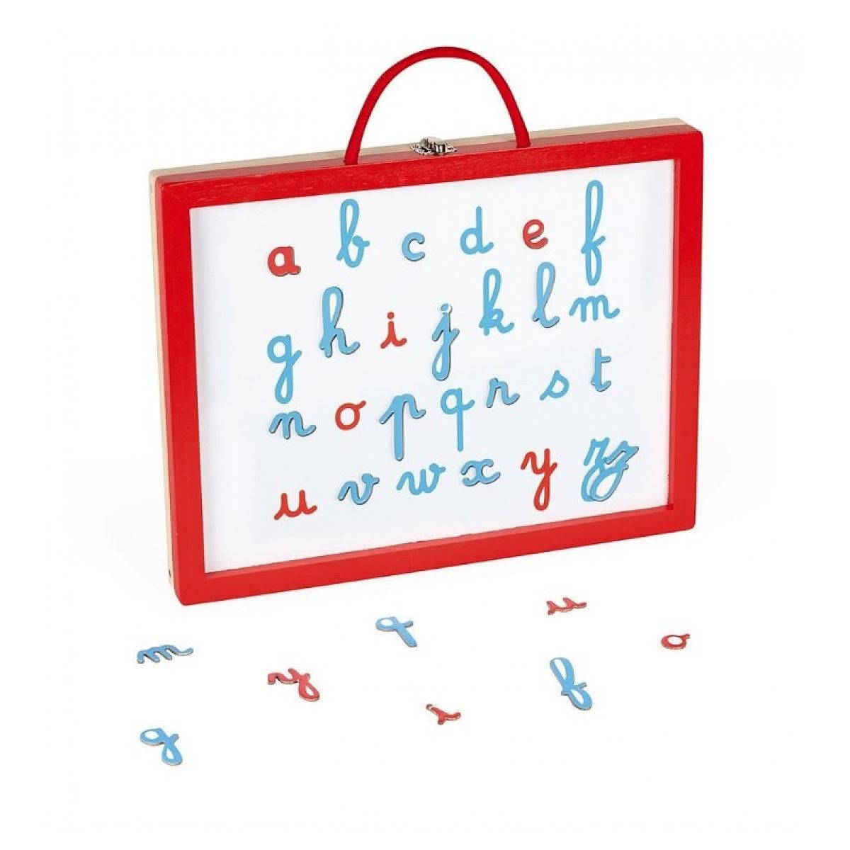 Juratoys-Janod Malette de lettres cursives 4 en 1