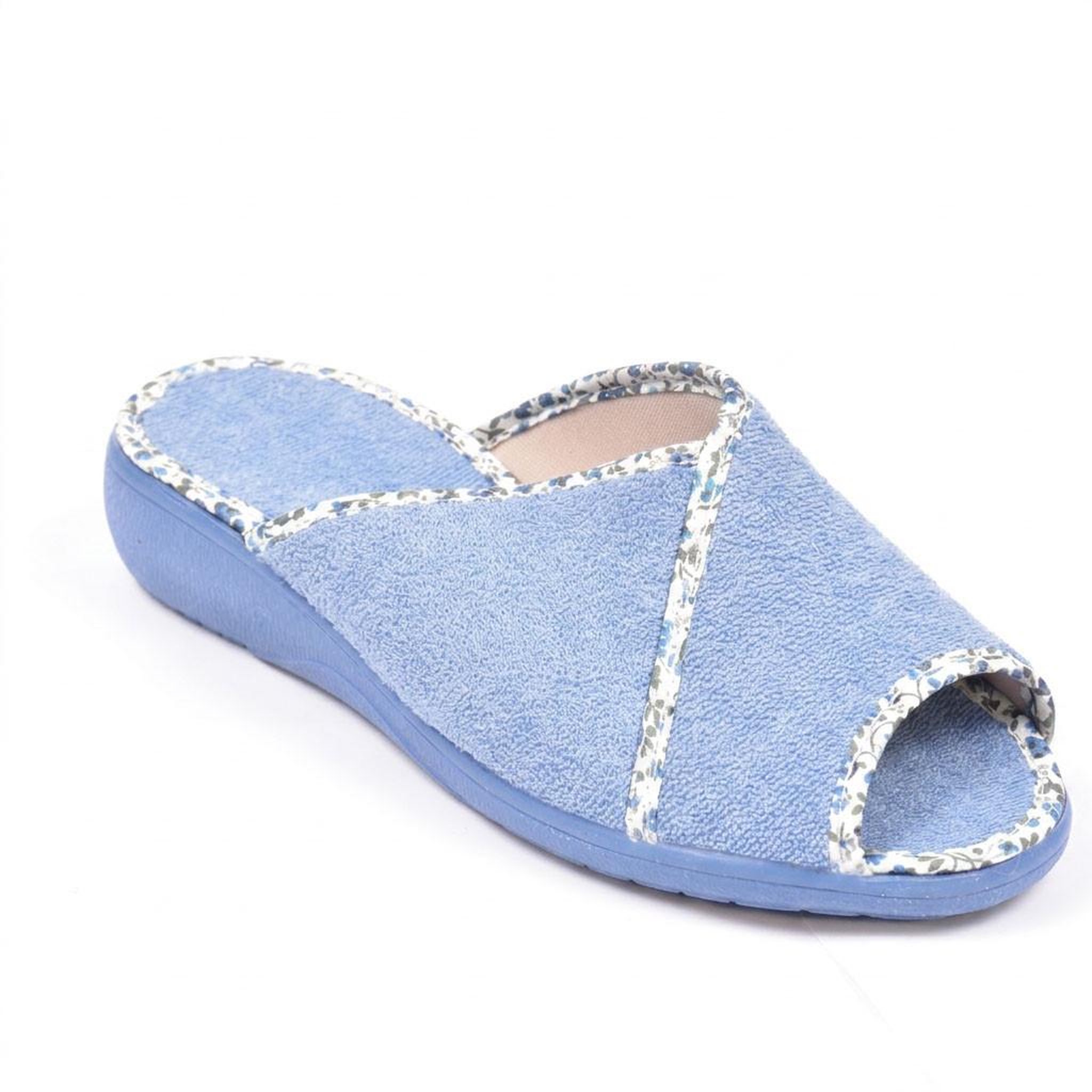 Voir la diapositive 1 : OZABI OZABI-Pantoufle Mule Femme Eponge Respirante Fabrication Espagnole, Bout Ouvert