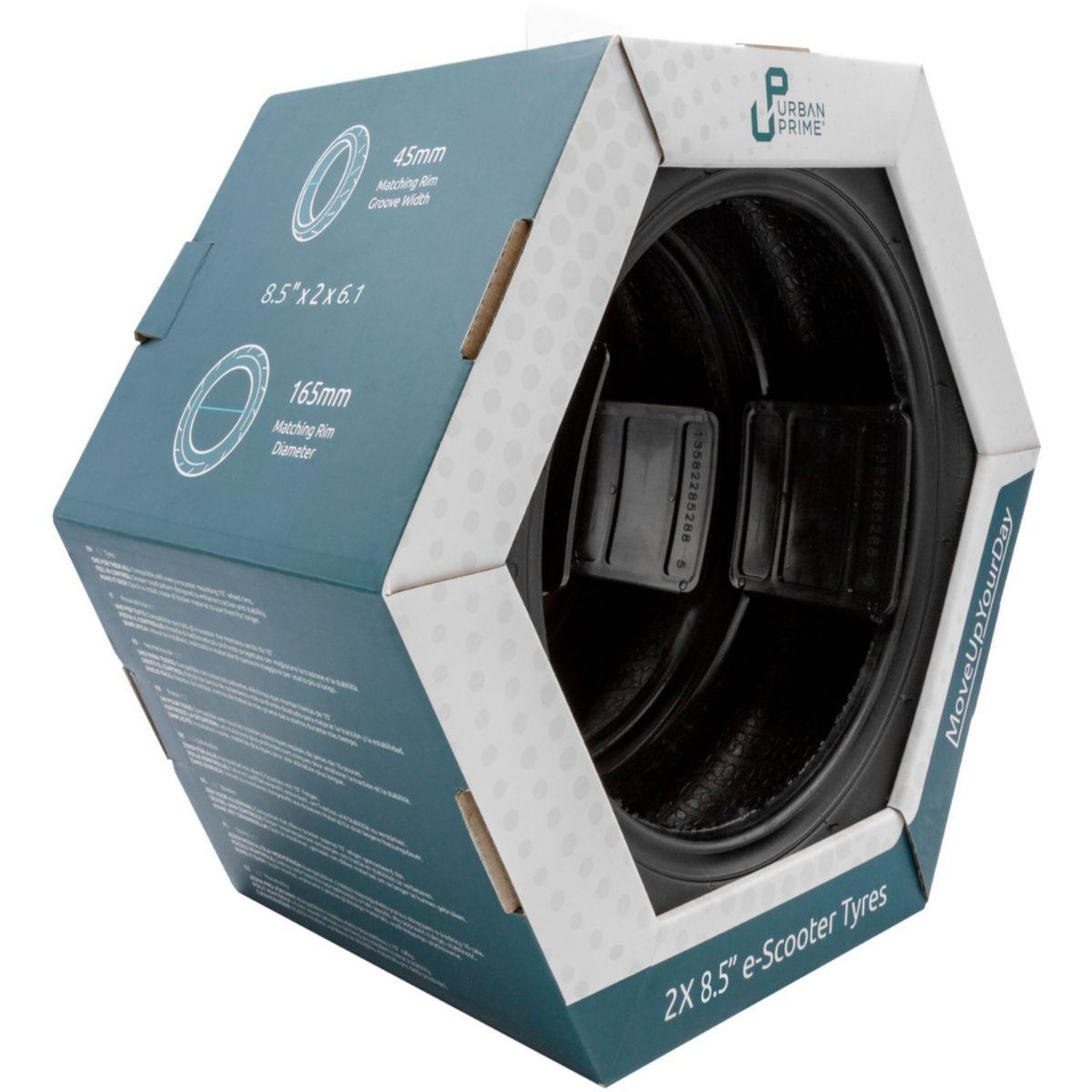 Voir la diapositive 3 : URBAN PRIME Pneu Lot de 2 pneus 10 pouces tubeless
