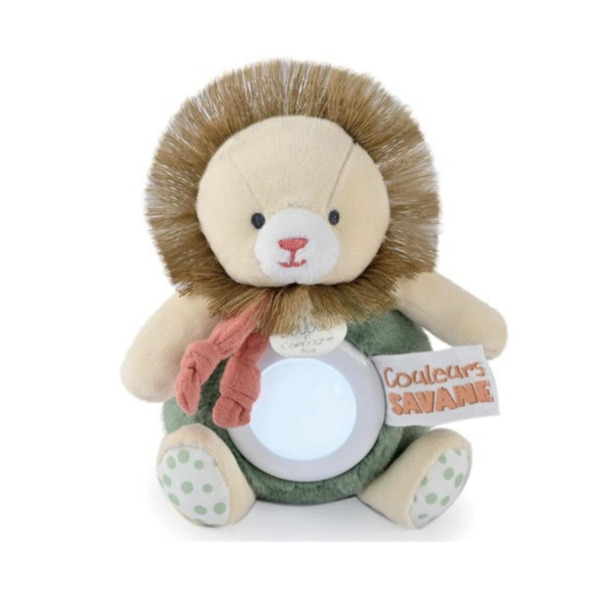 DOUDOU ET COMPAGNIE Peluche doudou veilleuse lion