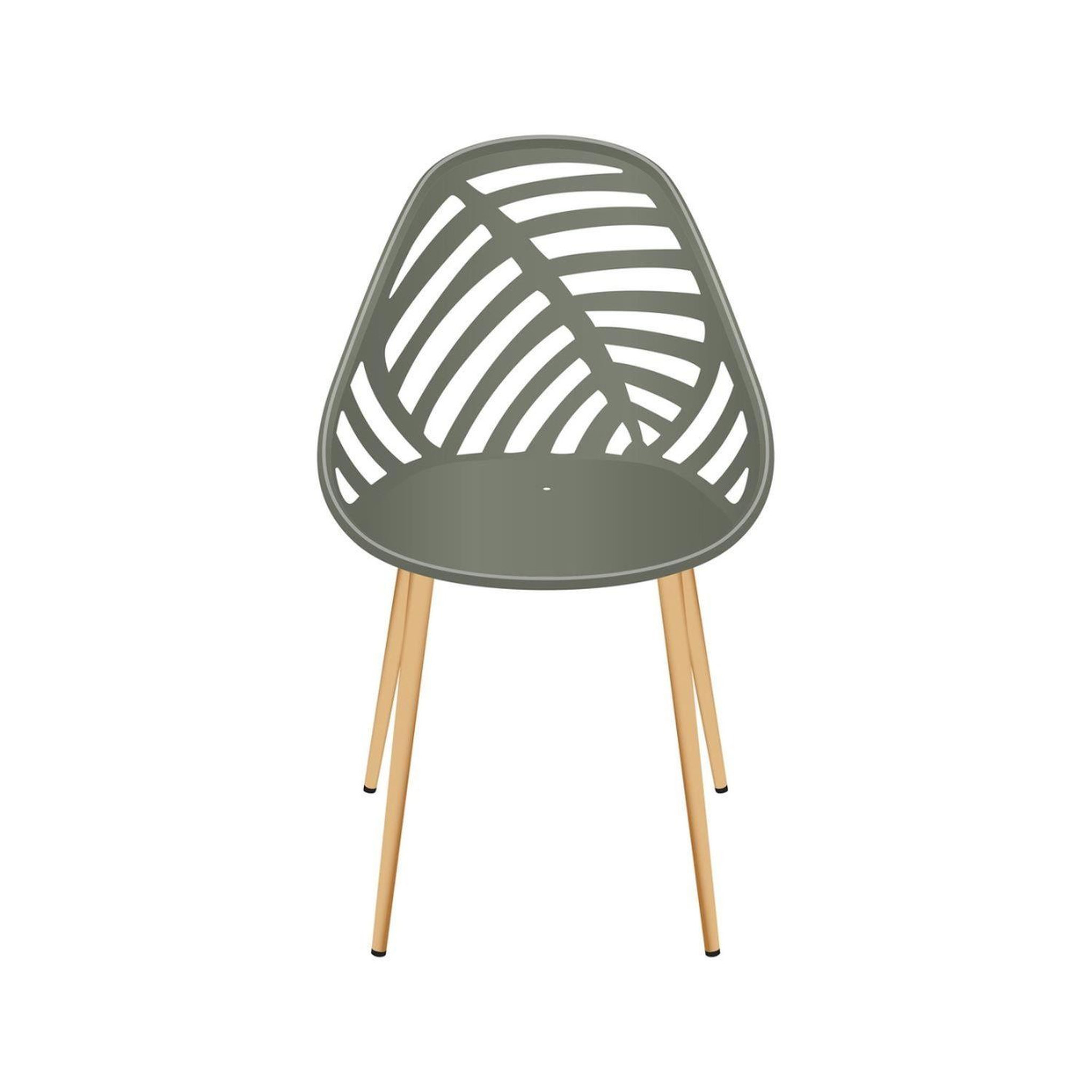 Voir la diapositive 3 : The Home Deco Factory Lot de 4 chaises ajourées ALAMEDA