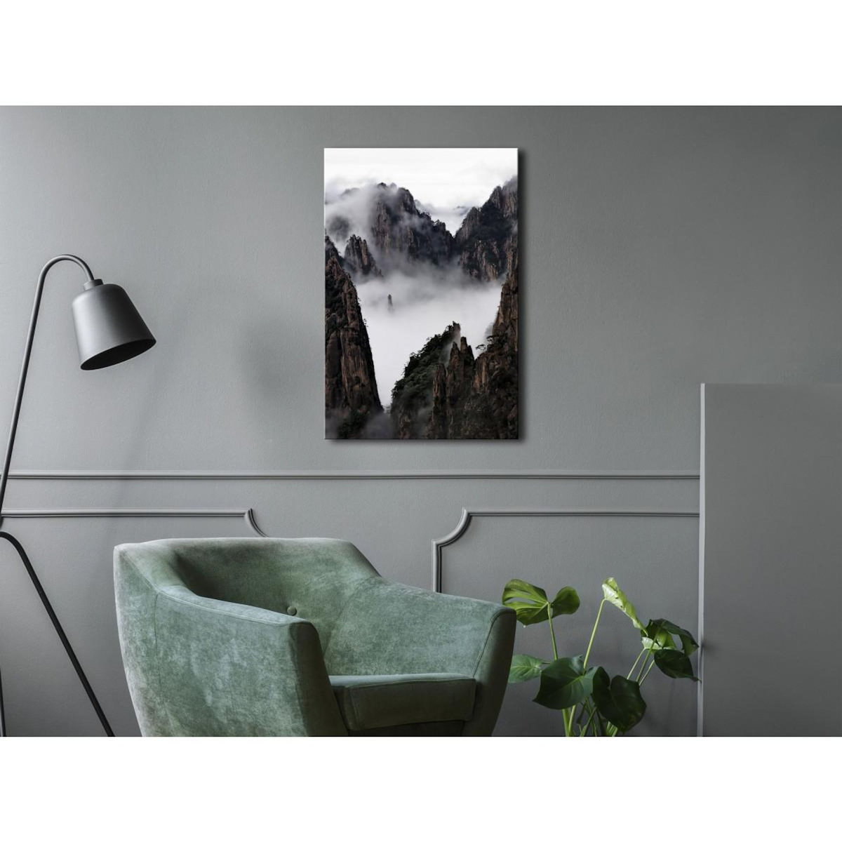 Paris Prix Tableau Imprimé  Fog Over Huang Shan