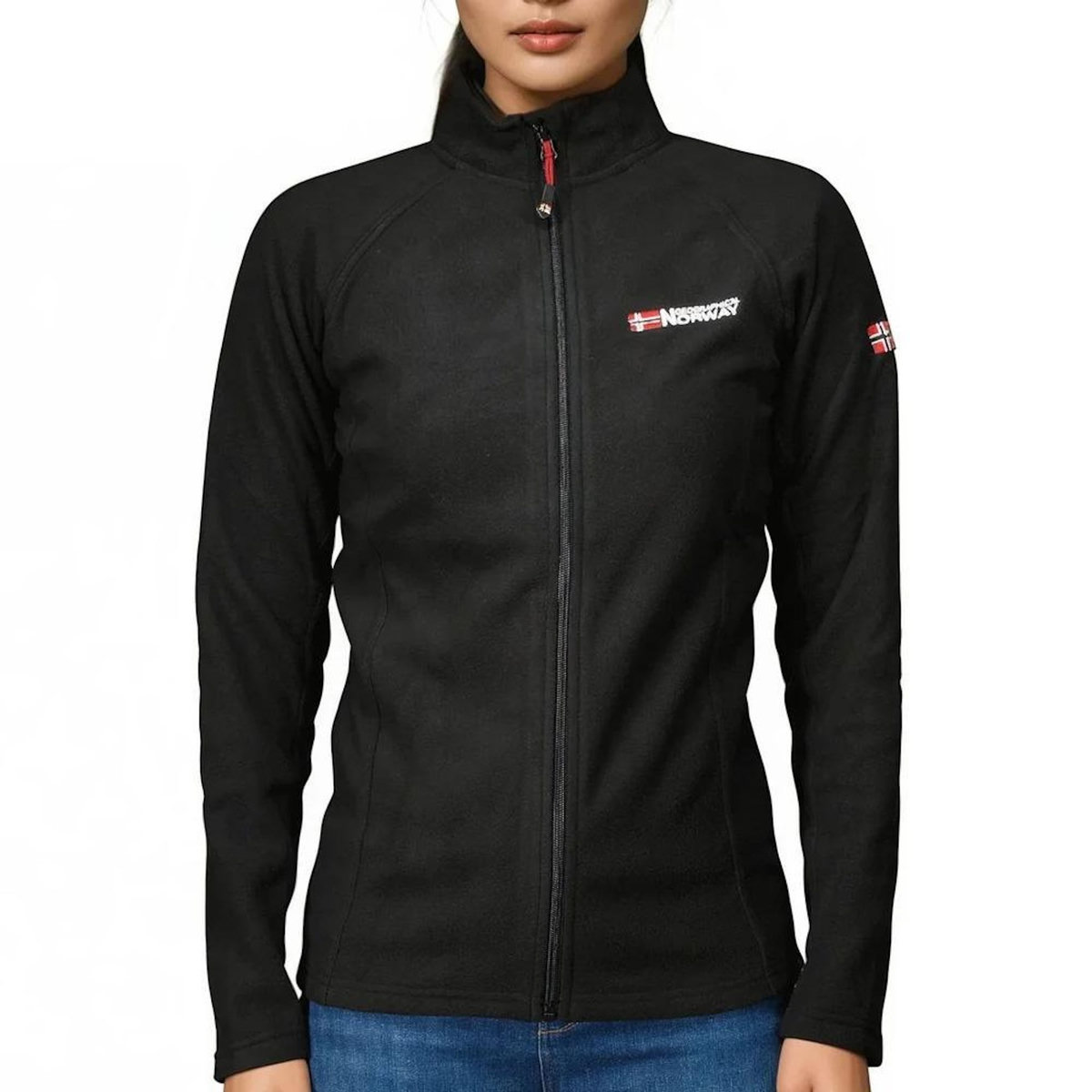 GEOGRAPHICAL NORWAY Veste Polaire Noir Femme Geographical Norway Lady 233
