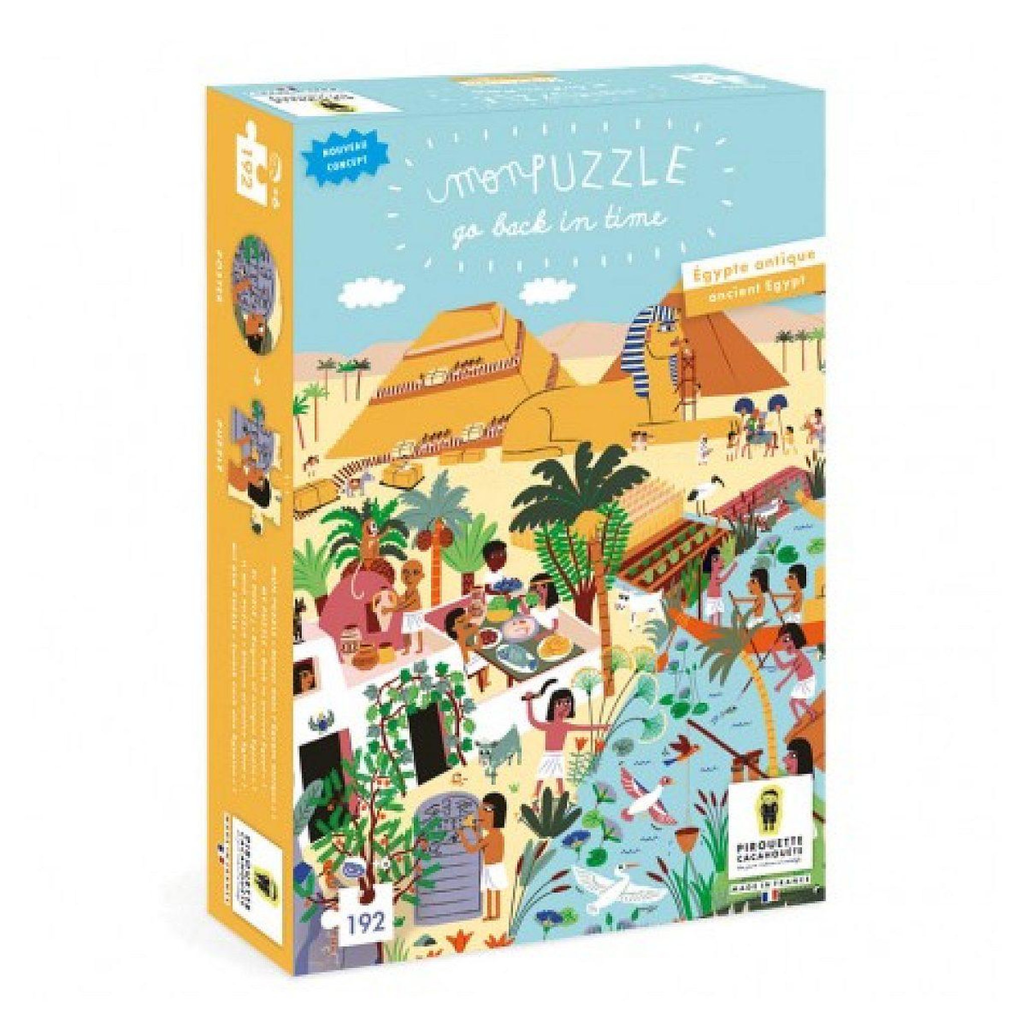 PIROUETTE CACAHOUETE Mon puzzle - egypte antique - back in time