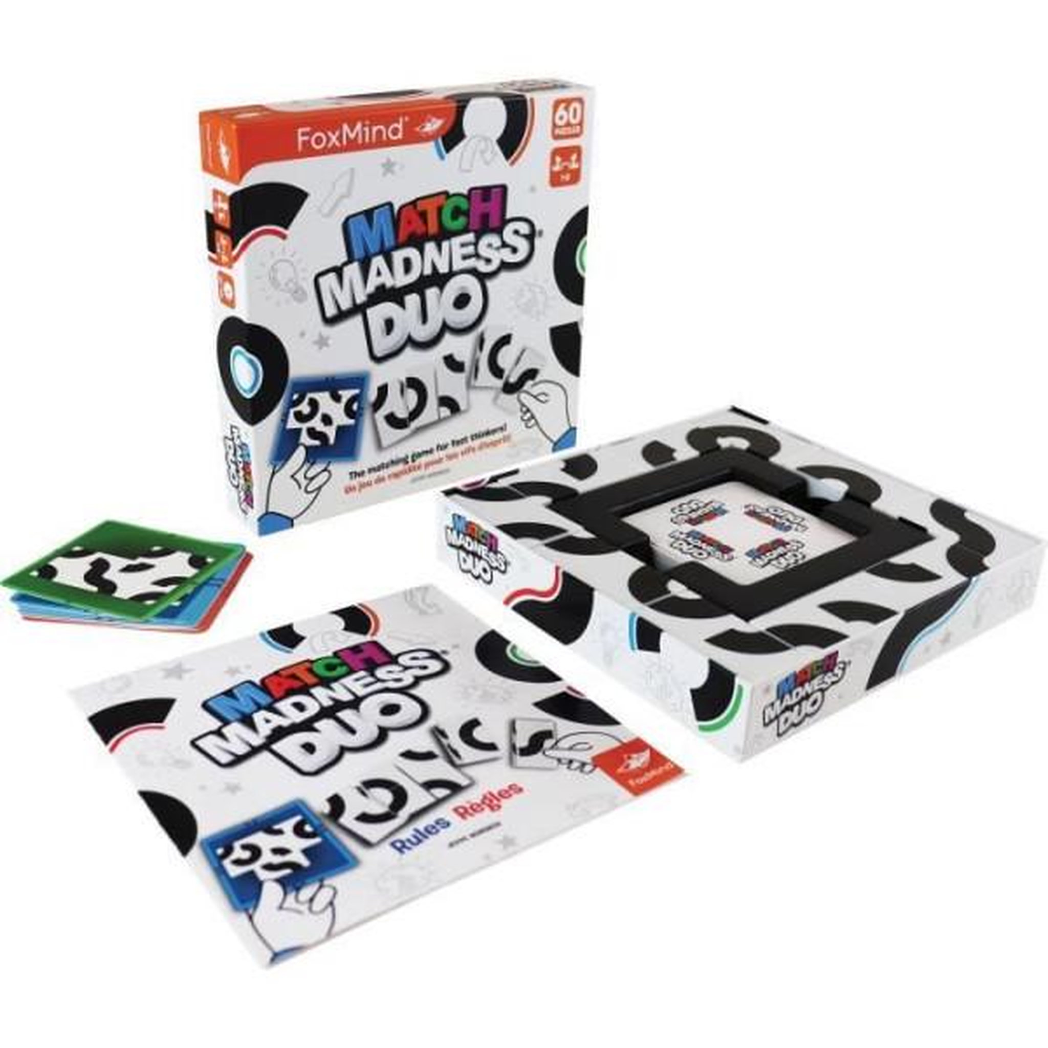 Voir la diapositive 2 : Asmodee Jeu d ambiance Asmodee Déblok Duo